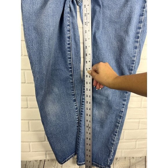 PACSUN Mom Jean Medium Dark Blue Wash Denim Women's Juniors Size 27 - Picture 6 of 9